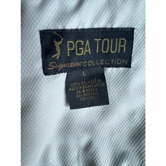 PGA Tour signature collection gray zip up vest jacket size Large - Picture 5 of 5